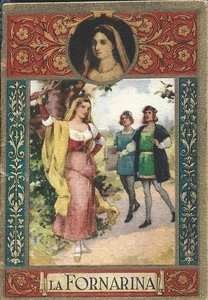 La Fornarina  - Calendarietto da Barbiere 1946 -  Mignani Bologna - Picture 1 of 3