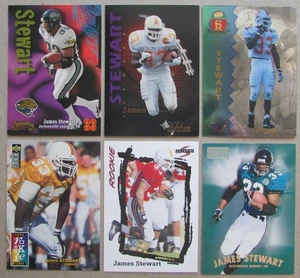 James Stewart 6-card lot Jacksonville Jaguars Tennessee NFL - Picture 1 of 2