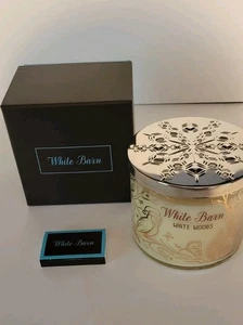 Bath & Body Works White Barn White Woods 3 Wick Candle - Picture 1 of 6