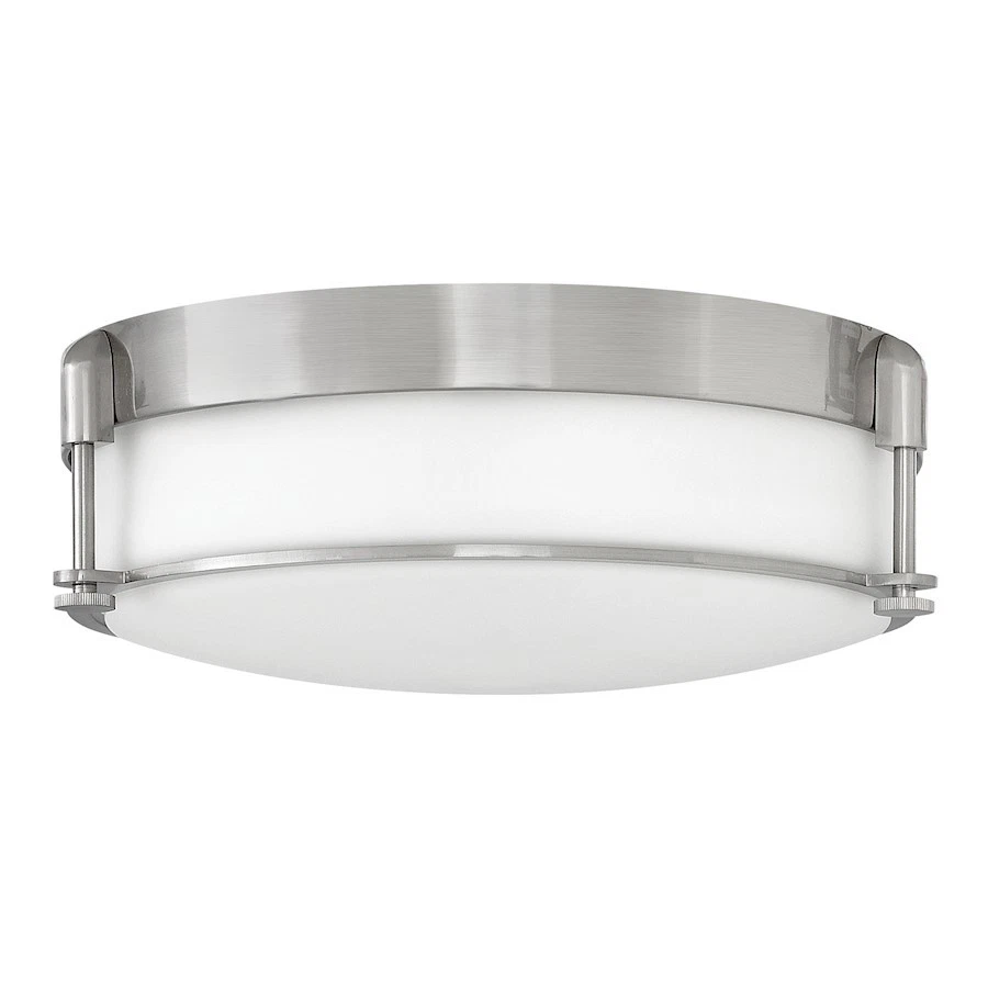 Hinkley 3 Light Colbin Flush Mount, Brushed Nickel - 3233BN - Image 1 of 1