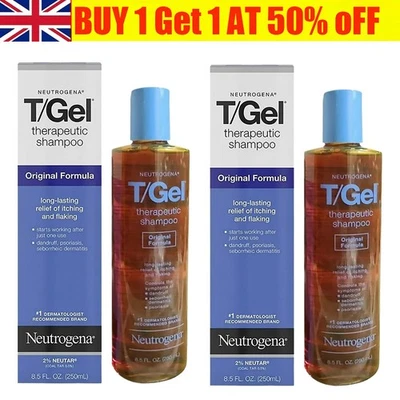 Neutrogena T-Gel Therapeutic Shampoo Instant Treatment 8.5 FL.OZ Anti-Dandruff