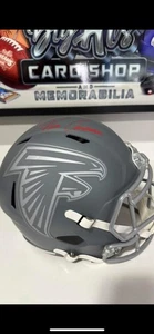 Kirk Cousins Signed Atlanta Falcons Speed Full Size Slate Rep NFL Helmet - Picture 1 of 1