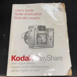 Kodak EasyShare Z740 Zoom Digital Camera Instruction Manual User Guide Book OEM - Bild 1 von 3