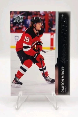 2021-22 Upper Deck Series 2 Young Guns Dawson Mercer #459 Rookie RC - Image 1 of 2