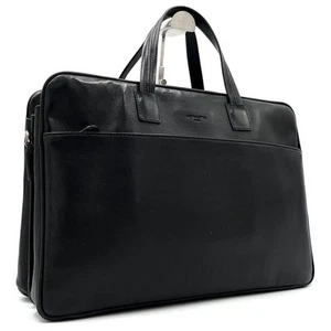 Good condition Morabito business bag embossed logo leather large capacity A4 - Picture 1 of 10