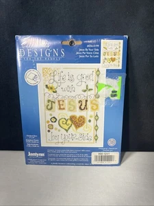 2008 Designs For The Needle "Jesus By Your Side" Counted Cross Stitch NEU - Bild 1 von 2