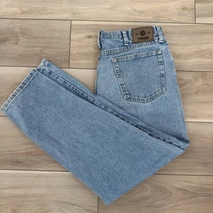 Wrangler Relaxed Fit Jeans Herren 36x30 Light Wash Denim Y2K Western Cowboy - Bild 1 von 7