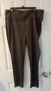 Seven 7 Brand Faux Leather-Look Leggings – Size XXL (NWT) - Picture 1 of 7