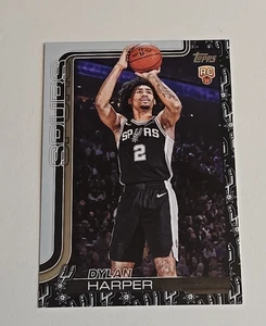 2025-26 Topps Basketball Dylan Harper TEAM Color LOGO Parallel SSP Rookie RC - Bild 1 von 7