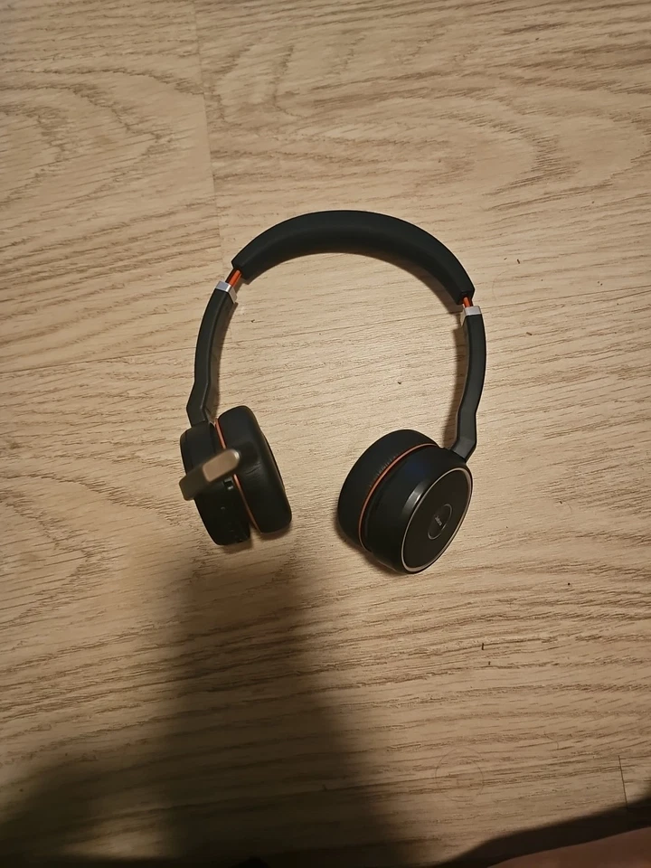 Jabra Evolve 75 SE Schnurlose Stereo Kopfhörer Bluetooth Schwarz - Bild 1 von 4