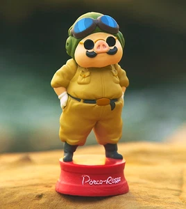 Studio Ghibli Porco Rosso Bubble Head Porco Mini NEW - Picture 1 of 7