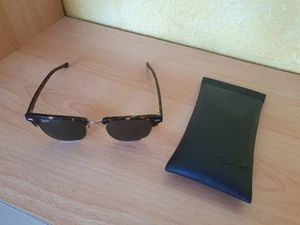 Ray-Ban Clubmaster RB 3016 902 51-21 3N mit Lederetui - Bild 1 von 7