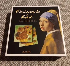 Gedächtnisspiel 'Meisterwerke der Kunst - Das Memo-Spiel' - Anaconda 2019 - Bild 1 von 3