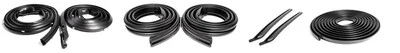 1970 Cuda Challenger Door Roof Trunk 1/4 Weatherstrip Seal 7PC USA Rubber  - Image 1 of 2