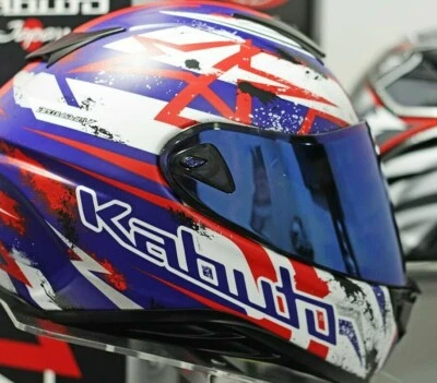 HONDA RACING CBR FIREBLADE KABUTO OGK REIDA AEROBLADE 5 MOTORCYCLE CRASH HELMET - Image 1 of 4