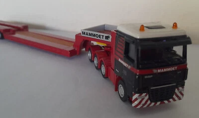 Mammoet DAF XF 8x4 Promotoys / WSI 1:87 mit Broshius 4a Tiefbett-Tieflader - Bild 1 von 4