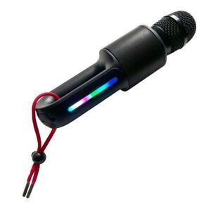 Move Microphone with Lighting Effects and Bluetooth, Black