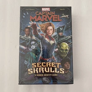 Captain Marvel Game Secret Skrulls Hidden Identity Strategy Board Card New - Picture 1 of 6