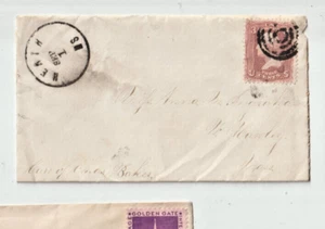 HEATH MS to West Hawley Mass #65 target cl (Franklin Co) Cover (f224) - Picture 1 of 1