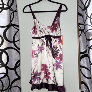 Gilligan and O’Malley luxe satin chemise size small new with tags - Picture 1 of 13