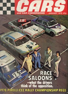 Cars and Car Conversions January 1978 Dolomite Capri Magnum Mini Spridget 131 - Picture 1 of 1