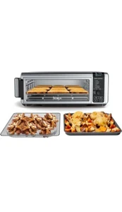 Ninja SP101 Digital Air Fry Countertop Oven with 8-in-1 Functionality, Silver - Picture 1 of 9