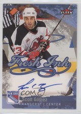2007-08 Fleer Ultra Fresh Ink Scott Gomez #FI-SG Auto