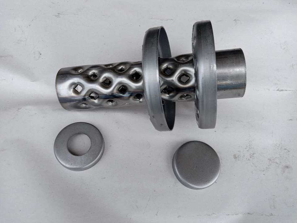 (1) Collector Header Insert Muffler Silencer Baffle Gasser Rat Rod Fit 3.5" OD - Image 1 of 1