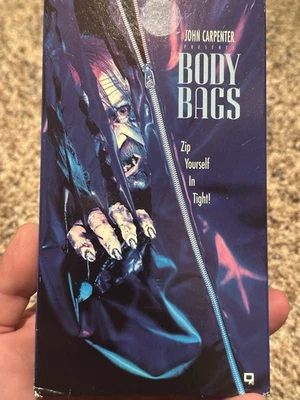 John Carpenter Body Bags 1993 VHS Rare Horror Movie Anthology Halloween - Image 1 of 3