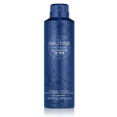 Spray para todo el cuerpo Nautica VOYAGE N-83 para hombre 6 oz #RARO Foto 1 de 2