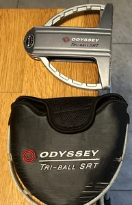 "Putter Odyssey Tri-Ball SRT de acero blanco para mano derecha 35""" - Imagen 1 de 11