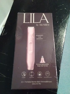 Bikini Trimmer, Dual-Head Hair Trimmer for Women,Shaver with Nose hair trimmmer - Picture 1 of 1