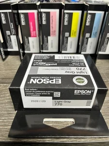 Epson 770 UltraChrome Ink Cartridges (25ml) for SureColor P700 Printer - Picture 1 of 11