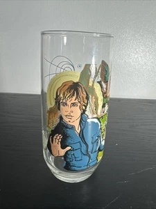 VINTAGE 1980 Star Wars EMPIRE STRIKES BACK Burger King LUKE SKYWALKER Glass - Picture 1 of 10