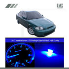 Blue Panel Gauge Cluster + Climate Control Led Kit For 1999-2000 Honda Civic