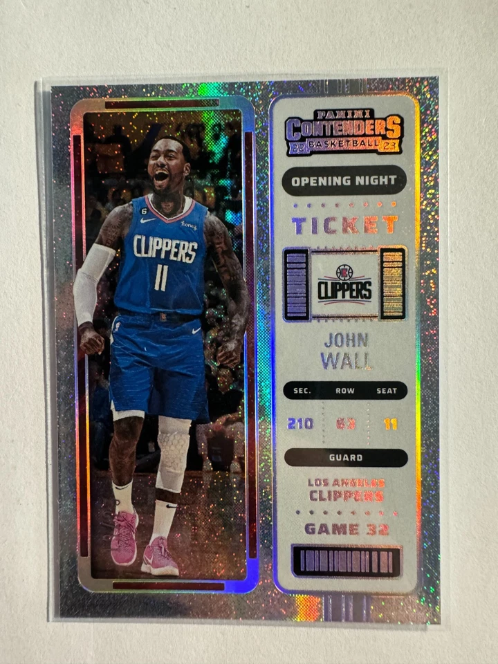 K212,414 - 2022-23 Panini Contenders Opening Night FOTL #71 John Wall #/25 - Image 1 of 1