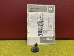 Axis & Allies Miniatures, World War II, Italy, Blackshirts Soldiers - Picture 1 of 1