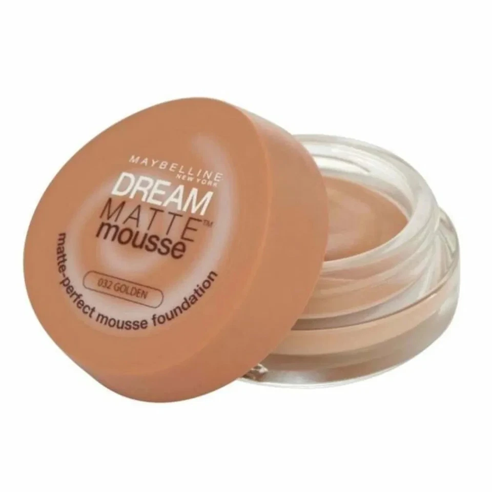 Gemey Maybelline Dream Matt Schaum Grundierung Teint SPF18 32 Golden 18ML - Bild 1 von 1
