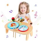  Kids Drum Set All in One Montessori Musical 7in 1 Drums with Musical table
