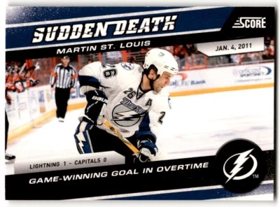 Martin St. Louis 2011-12 Score Sudden Death #23 Tampa Bay Lightning - Image 1 of 2