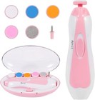 Baby Nail File Clippers Trimmer Toddler Toes Trim Polish Nail Care Set Electric