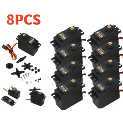 8x Digital Servo MG945 Gear RC Flugzeug Modellbau Metall Metallgetriebe DE - Bild 1 von 4