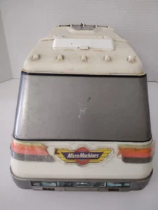 Vtg 1991 Micro machines Bus City Playset Galoob Rough Shape See Pictures. - Picture 1 of 8