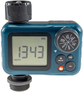 Digitaler Bewässerungscomputer "CT-WB7" mit Adapter 1" & 3/4", IP54 - Bild 1 von 1
