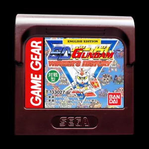 SD Gundam Winner's History English Version Game For Sega Game Gear GG - Picture 1 of 2