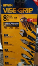 Irwin Vise-Grip 2078712 7 Piece GrooveLock Pliers Set Open box damaged on side. 