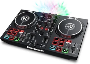 Numark Party Mix II - DJ Controller with Party Lights, DJ Set with 2 Decks, DJ M - Picture 1 of 7