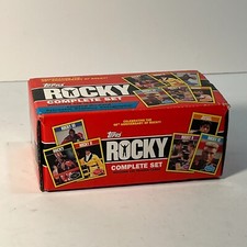 OPENED & SORTED 2016 Topps Rocky 40th Anniversary Complete Base Set in Box