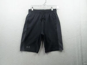 Under Armour Athletic Boys Black Shorts Youth S Pockets Hoop Casual 27x10 - Picture 1 of 9