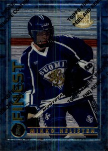 1994-95 Topps Finest Hockey #131 Mikko Helisten RC